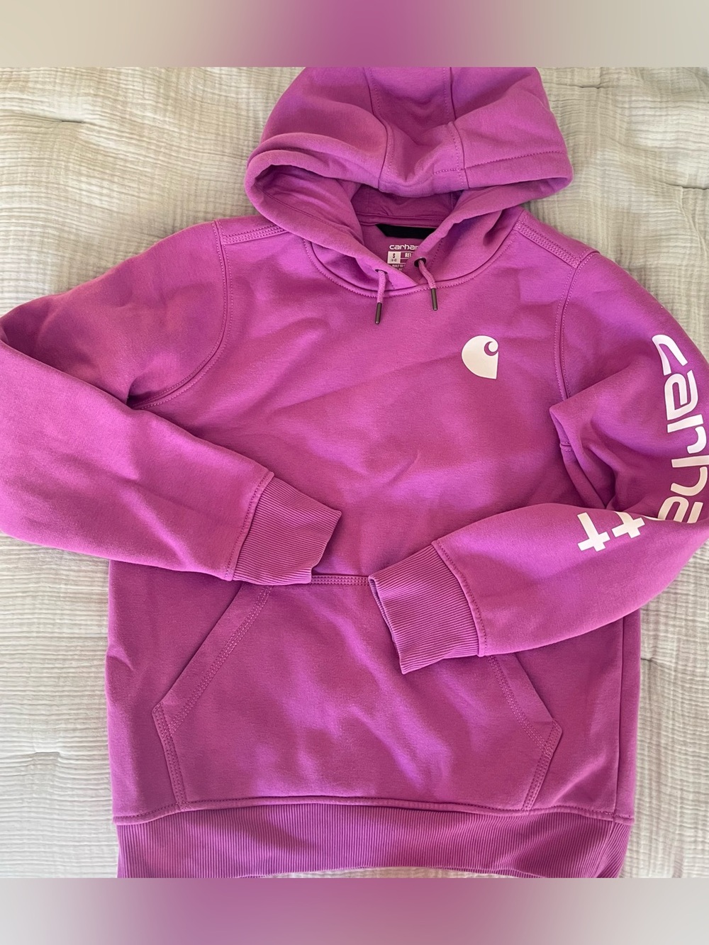 Carhartt Women’s Purple Logo Hoodie